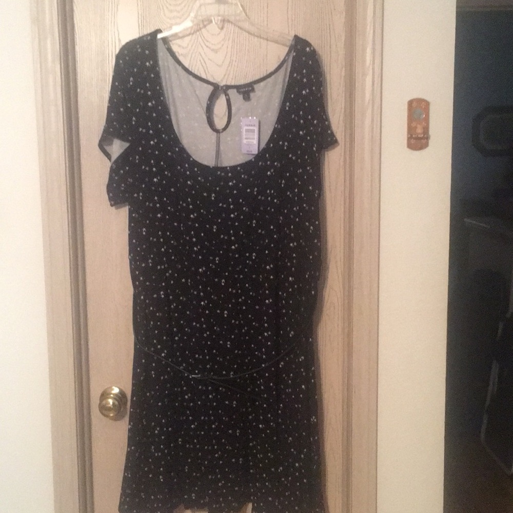 Torrid Star print skater style dress